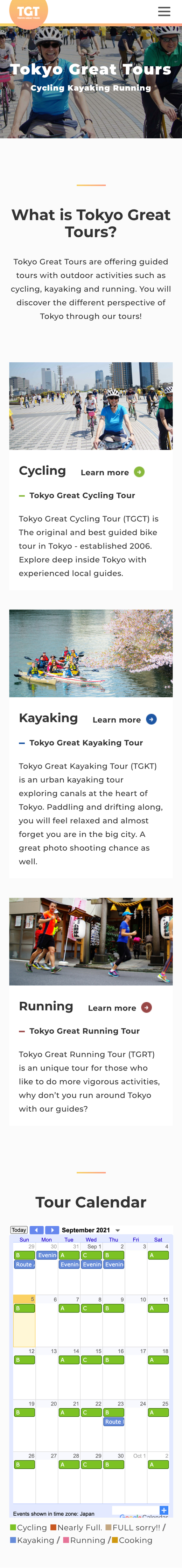 Tokyo Great Tours（スマホ）